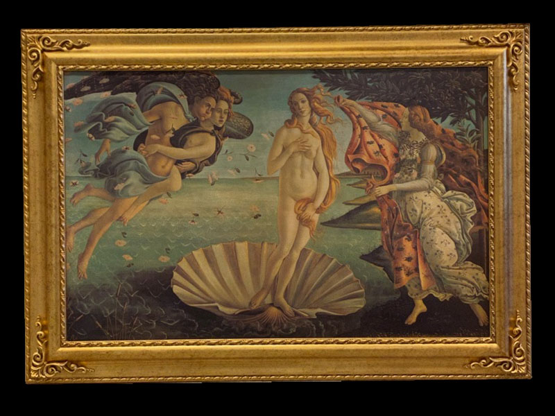 世界の名画 複製画 『ヴィーナスの誕生』ボッティチェルリ