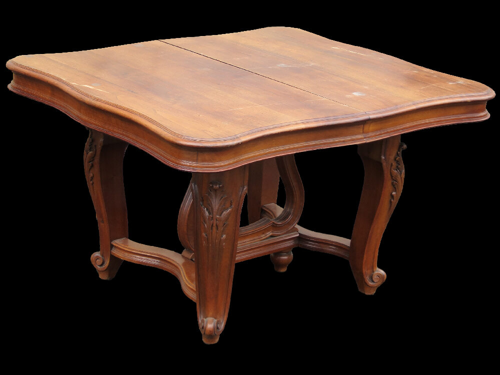 フランスアンティーク ルイ15世様式 ダイニングテーブル 1890年頃 フランスアンティーク ルイ15世様式 ダイニングテーブル 1890年頃