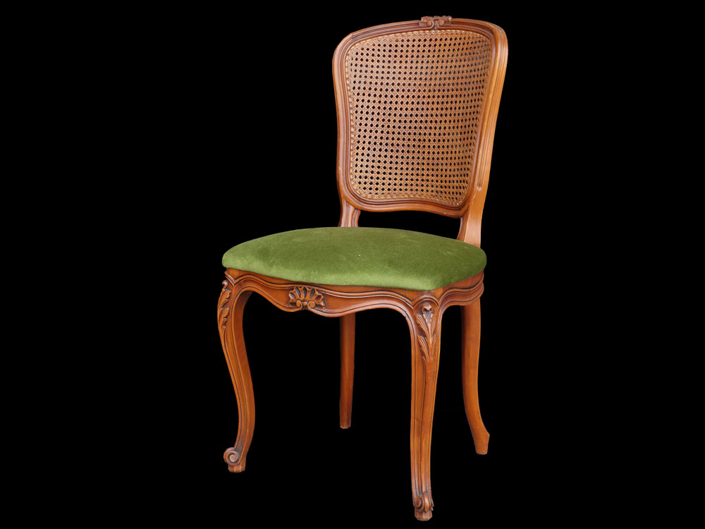 フランスヴィンテージ ルイ15世様式チェア チェリー フランスヴィンテージ ルイ15世様式チェア チェリー