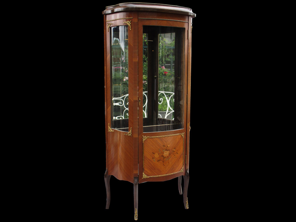 フランスヴィンテージ トランディション様式 ヴィトリーンキャビネット 1950年頃 フランスヴィンテージ トランディション様式 ヴィトリーンキャビネット 1950年頃