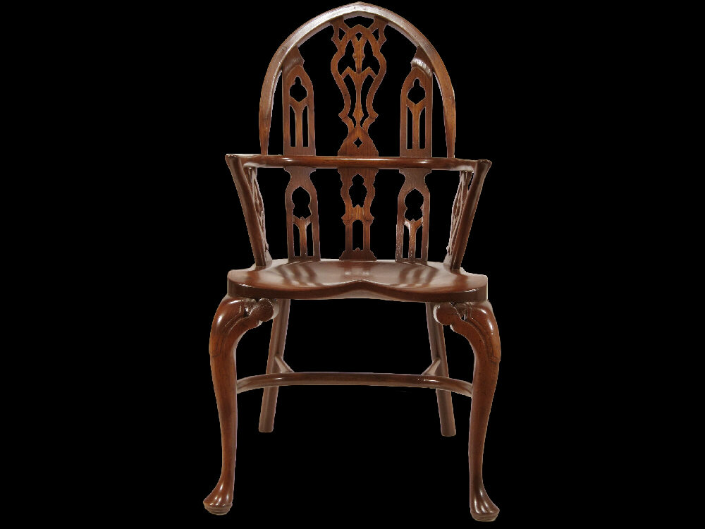 英国 Siiting Firm社 ゴシック・ウィンザー・アームチェア 英国 Siiting Firm社 ゴシック・ウィンザー・アームチェア